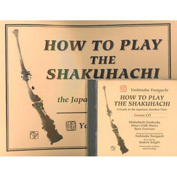 BOOK/CD SET: How To Play the Shakuhachi: A Guide to the Japanese Bamboo Flute Media Lark in the Morning   