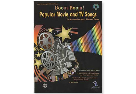 BOOM BOOM! Popular Movie and TV Songs Book& CD Media Lark in the Morning   