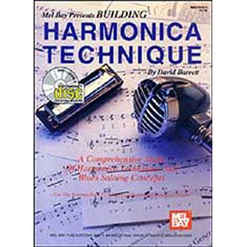 Building Harmonica Technique Book and CD Package Media Mel Bay   