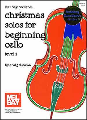 Christmas Solos for Beginning Cello Media Mel Bay   