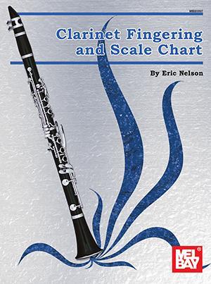 Clarinet Fingering & Scale Chart Media Mel Bay   