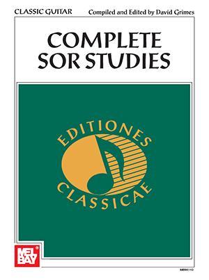 Complete Sor Studies for Guitar Media Mel Bay   