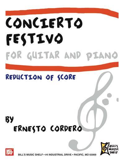 Concierto Festivo for Guitar and Piano - Media Mel Bay   