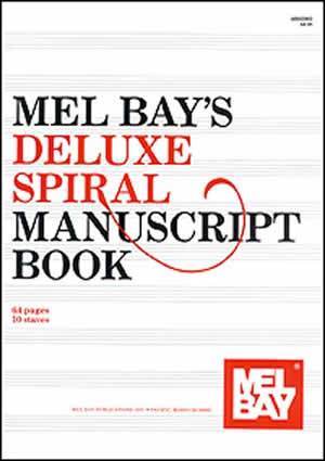Deluxe Spiral Manuscript Book Media Mel Bay   