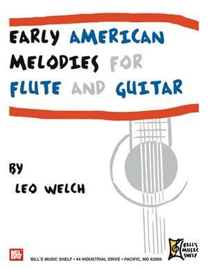 Early American Melodies for Flute and Guitar Media Mel Bay   