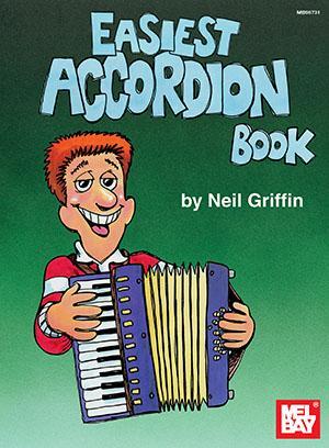 Easiest Accordion Book Media Mel Bay   