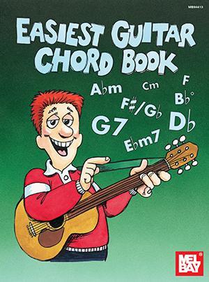 Easiest Guitar Chord Book Media Mel Bay   
