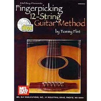 Fingerpicking 12-string Guitar Method Media Mel Bay   