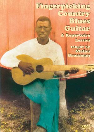 Fingerpicking Country Blues Guitar DVD Media Mel Bay   
