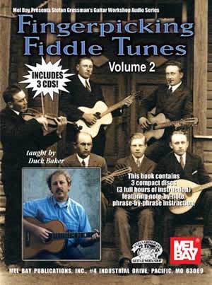 Fingerpicking Fiddle Tunes Volume 2  Book/3-CD Set Media Mel Bay   