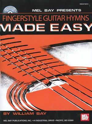 Fingerstyle Guitar Hymns Made Easy  Book/CD Set Media Mel Bay   