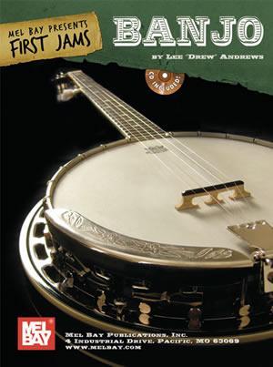 First Jams:  Banjo   Book/CD Set Media Mel Bay   