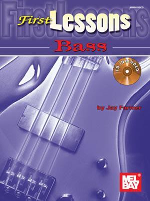 First Lessons Bass  Book/CD Set Media Mel Bay   