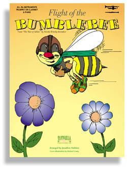 Flight of The Bumblebee for Trumpet & Piano Media Santorella   