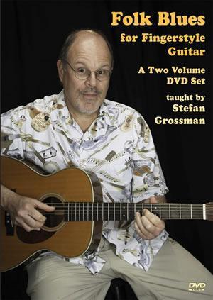 Folk Blues For Fingerstyle Guitar   2-DVD Set Media Mel Bay   