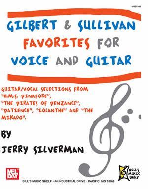 Gilbert and Sullivan Favorites for Voice and Guitar Media Mel Bay   