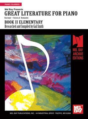 Great Literature for Piano Book 2 (Elementary) Media Mel Bay   