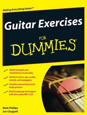 Guitar Exercises for Dummies  Book/CD Set Media Mel Bay   