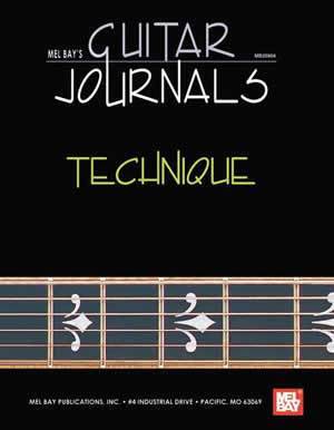 Guitar Journals - Technique Media Mel Bay   
