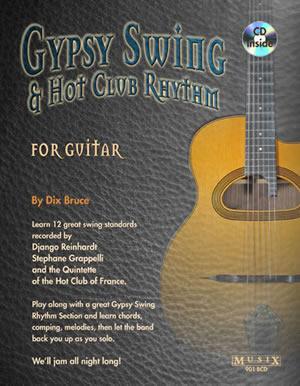 Gypsy Swing & Hot Club Rhythm for Guitar  Book/CD Set Media Mel Bay   