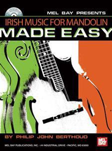 Irish Music for Mandolin Made Easy  Book/CD Set Media Mel Bay   