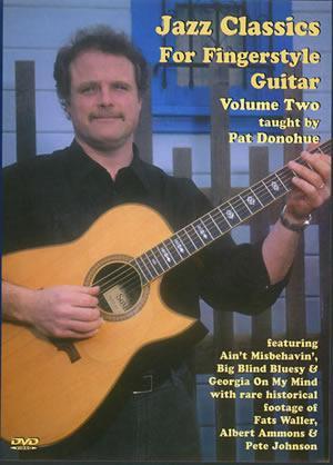 Jazz Classics for Fingerstyle Guitar, Volume 2  DVD Media Mel Bay   