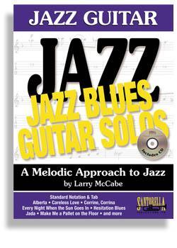 Jazz Guitar * Jazz Blues Solos with CD Media Santorella   