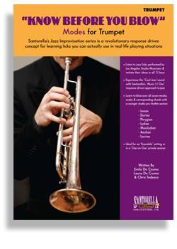 Know Before You Blow - Jazz Modes for Trumpet with CD Media Santorella   