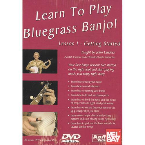 Lean to Play Bluegrass Banjo! Lesson 1 - Getting Started Media Mel Bay   