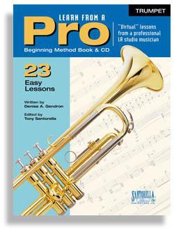 Learn From A Pro for Trumpet with CD Media Santorella   