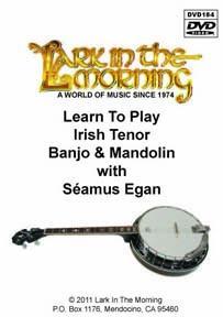 Learn to Play Irish Tenor Banjo & Mandolin DVD Media Lark in the Morning   