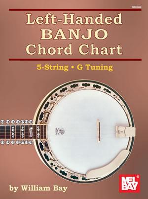 Left-Handed Banjo Chord Chart Media Mel Bay   