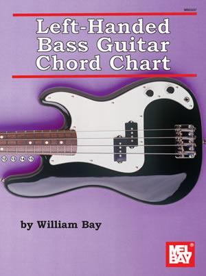 Left-Handed Bass Guitar Chord Chart Media Mel Bay   