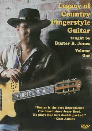 Legacy of Country Fingerstyle Guitar Vol. 1  DVD Media Mel Bay   