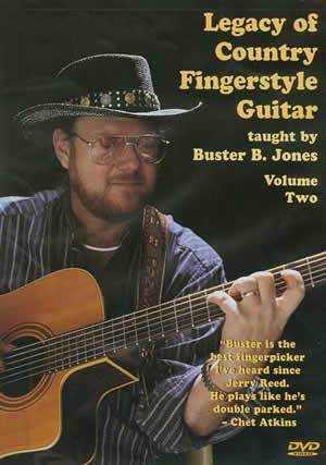 Legacy of Country Fingerstyle Guitar Vol. 2  DVD Media Mel Bay   