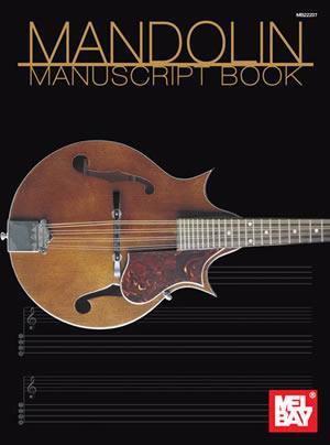 Mandolin Manuscript Book Media Mel Bay   