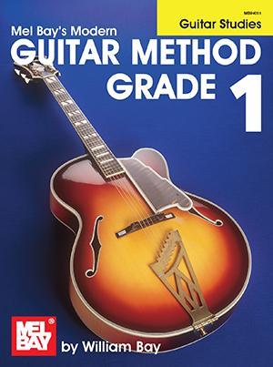 Modern Guitar Method Grade 1, Guitar Studies Book Media Mel Bay   