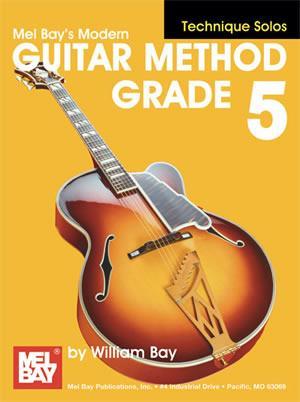 Modern Guitar Method Grade 5, Technique Solos Media Mel Bay   
