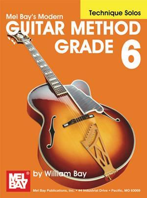 Modern Guitar Method Grade 6, Technique Solos Media Mel Bay   