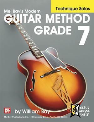 Modern Guitar Method Grade 7, Technique Solos Media Mel Bay   