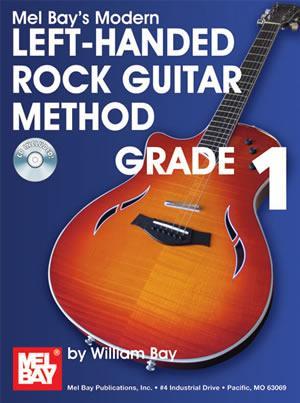 Modern Left-Handed Rock Guitar Method Grade 1  Book/CD Set Media Mel Bay   