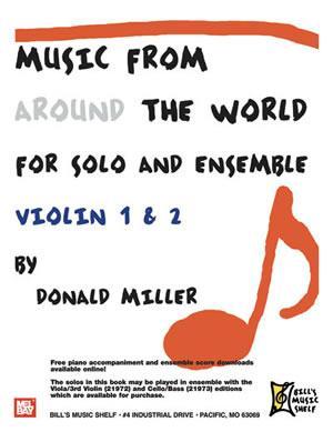 Music From Around The World For Solo & Ensemble Media Mel Bay   