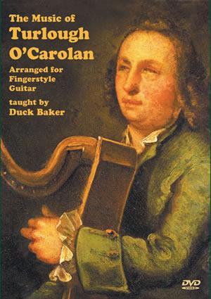 Music of Turlough O'Carolan (Arranged for Fingerstyle Guitar)  DVD Media Mel Bay   