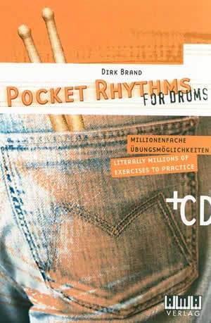 Pocket Rhythms For Drums  Book/CD Set Media Mel Bay   