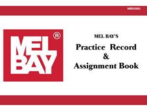Practice Record & Assignment Book Media Mel Bay   