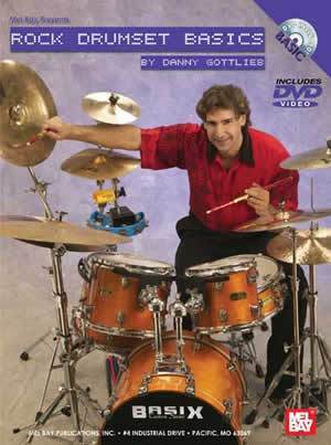 Rock Drumset Basics  DVD/Chart Set Media Mel Bay   
