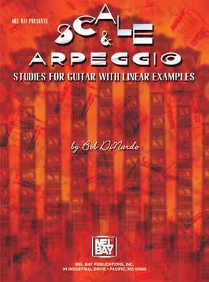 Scale & Arpeggio Studies for Guitar with Linear Examples Media Mel Bay   