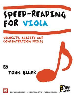 Speed-Reading for Viola Media Mel Bay   