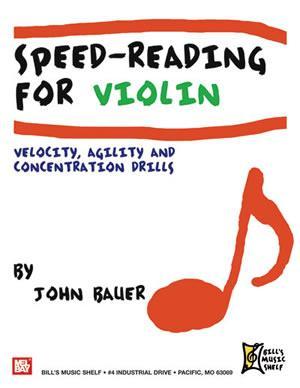Speed-Reading for Violin Media Mel Bay   