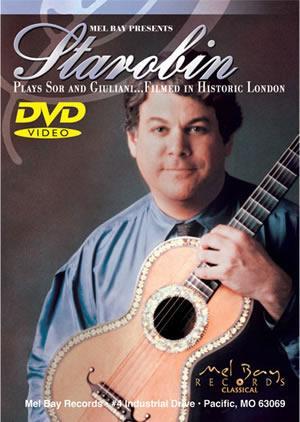 Starobin Plays Sor and Giuliani  DVD Media Mel Bay   